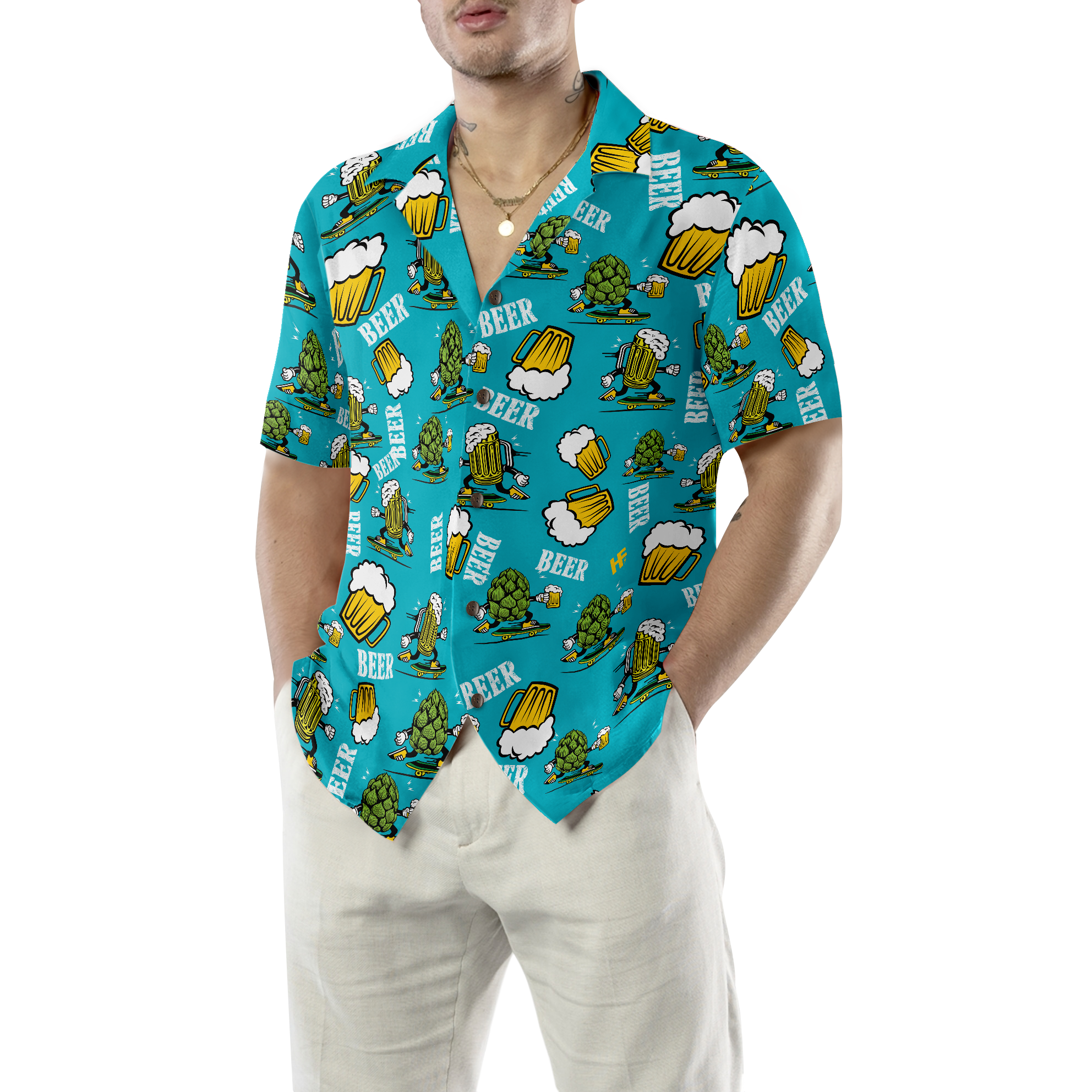 Funny Beer Hawaiian Shirt - Hyperfavor