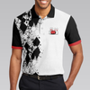 I Go Bowling Because I Like It Men Polo Shirt, Black Argyle Pattern Shirt Design, Best Polo Style Bowling Shirt - Hyperfavor