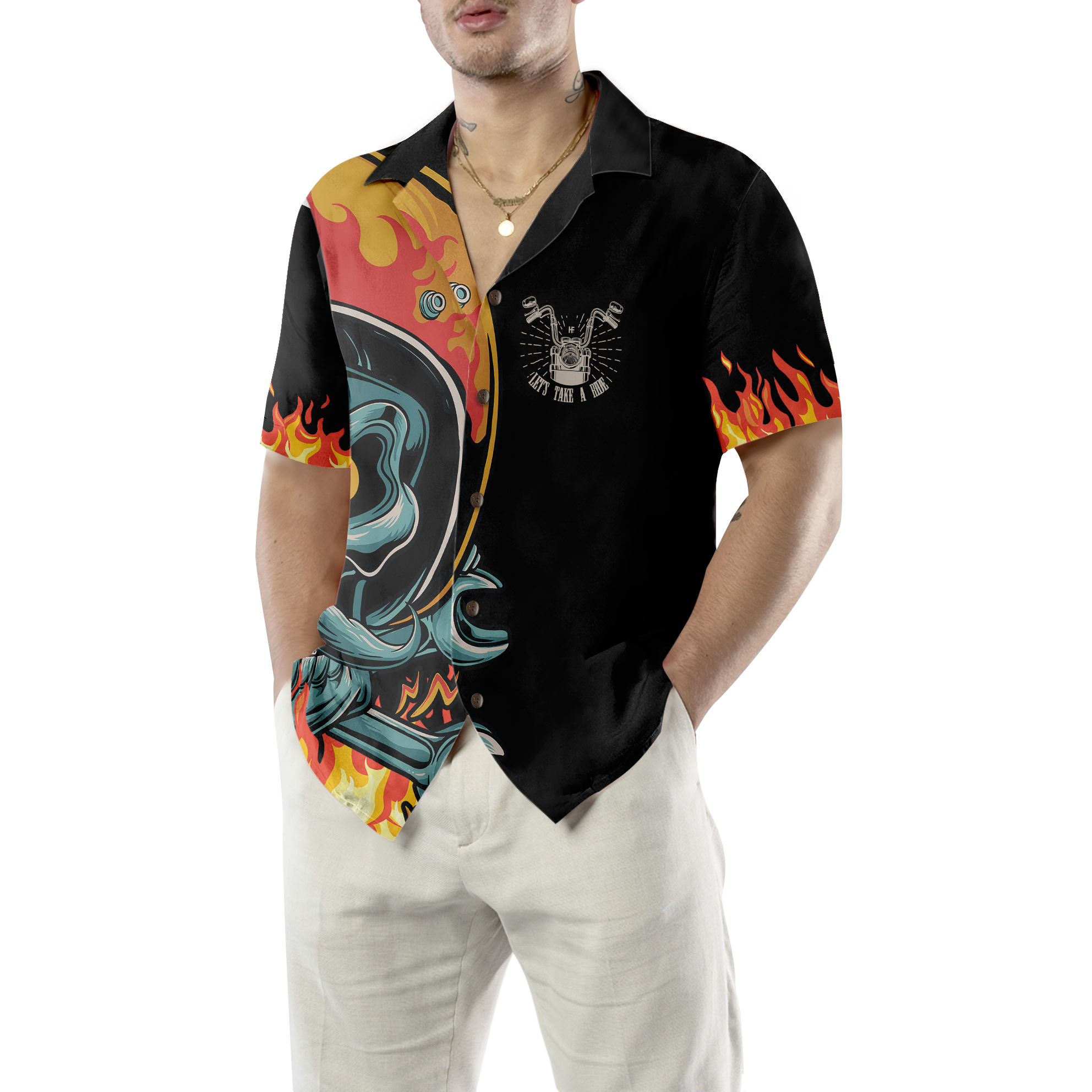 Have Your Own Biker Hawaiian Shirt - Hyperfavor