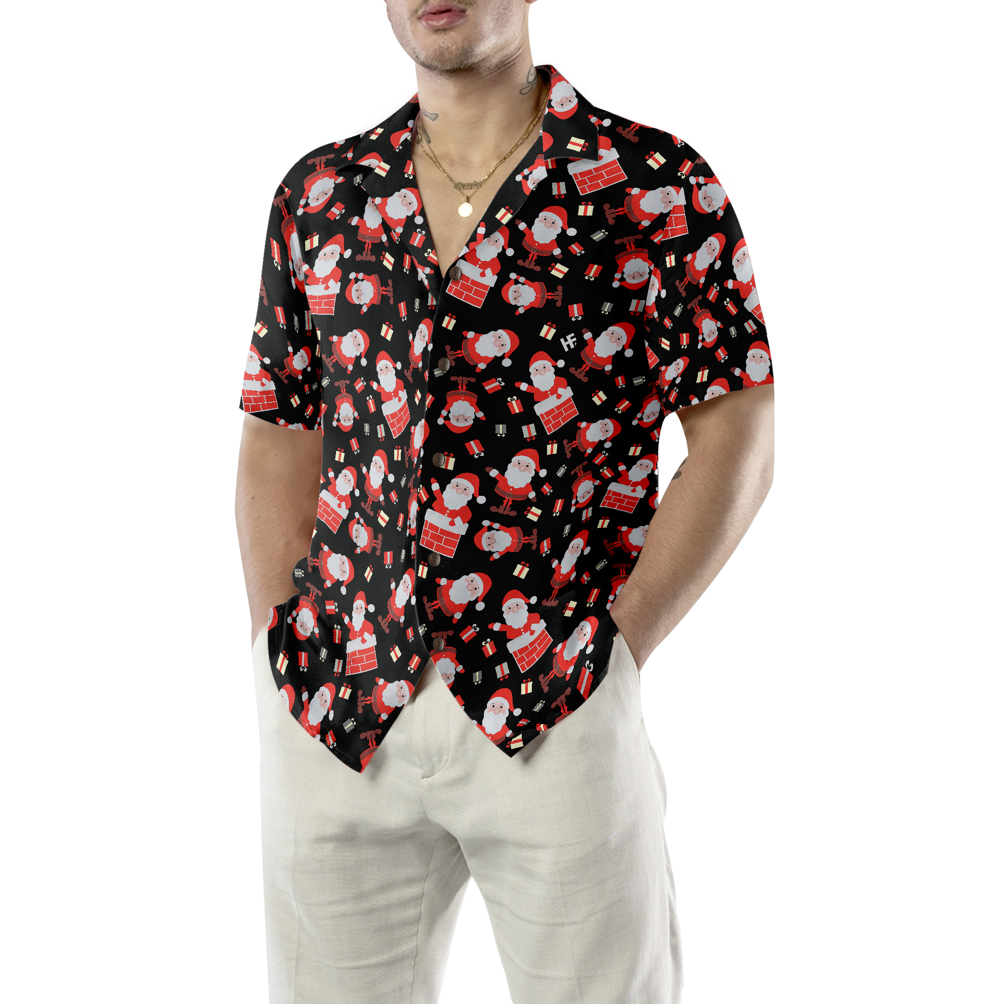 Merry Christmas Santa Claus 12 Hawaiian Shirt - Hyperfavor