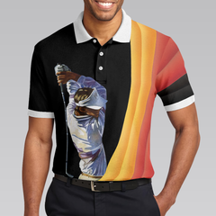 German Flag Golf Art Short Sleeve All Over Print Polo Shirt, Golfing Polo Shirt, Best Golf Shirt For Men - Hyperfavor