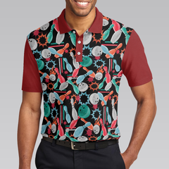 Sleep With A Bowler You'll Be Amazed Polo Shirt, Colorful Tenpin Bowling Shirt Design, Best Gift Idea For Bowlers - Hyperfavor