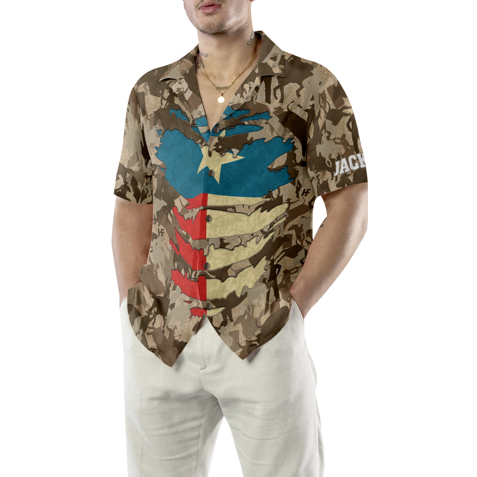 Proud To Be A Texan Texas Custom Hawaiian Shirt, Unique Texas Shirt For Texas Lovers - Hyperfavor