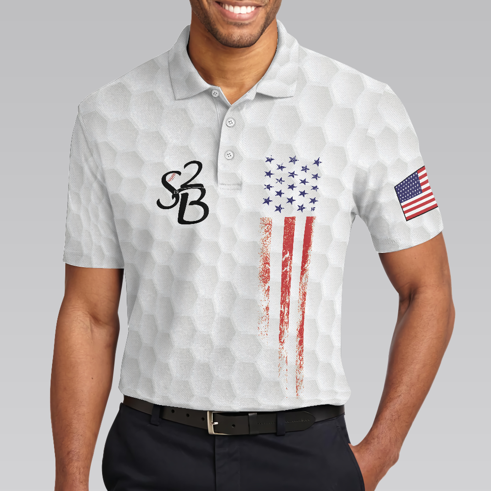 S2B Golf 4th Of July Polo Shirt - Hyperfavor