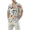 I Love Germany Doodle Hawaiian Shirt - Hyperfavor