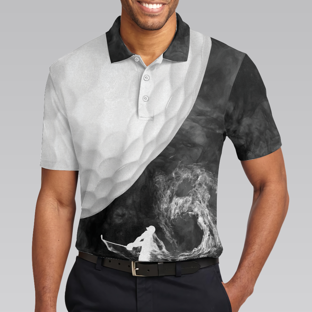 I Don't Often Play Golf Funny Golfing For Golfer Golf Polo Shirt, Black And White Golf Shirt With Sayings - Hyperfavor