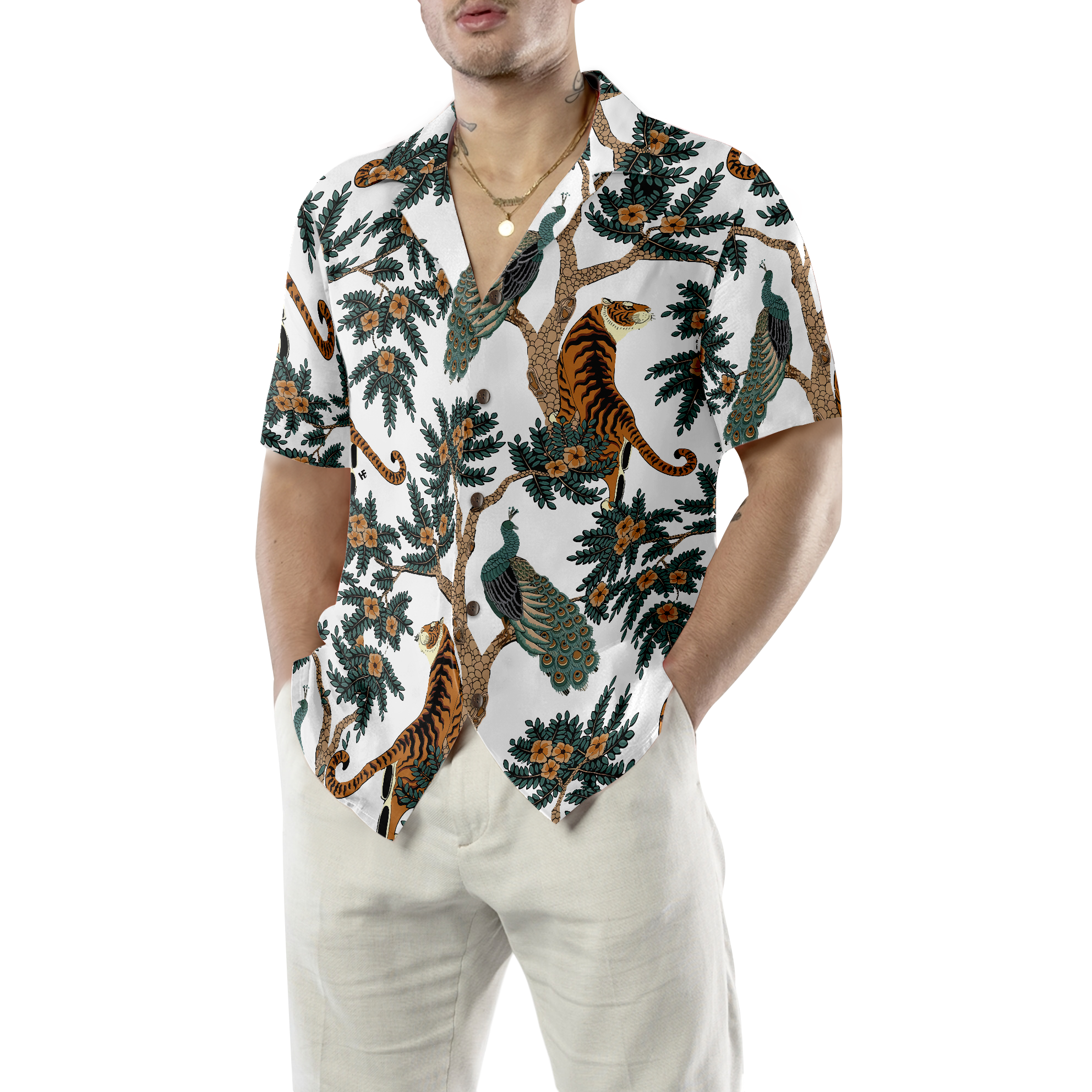 Tigers Life Shirt For Men Hawaiian Shirt - Hyperfavor