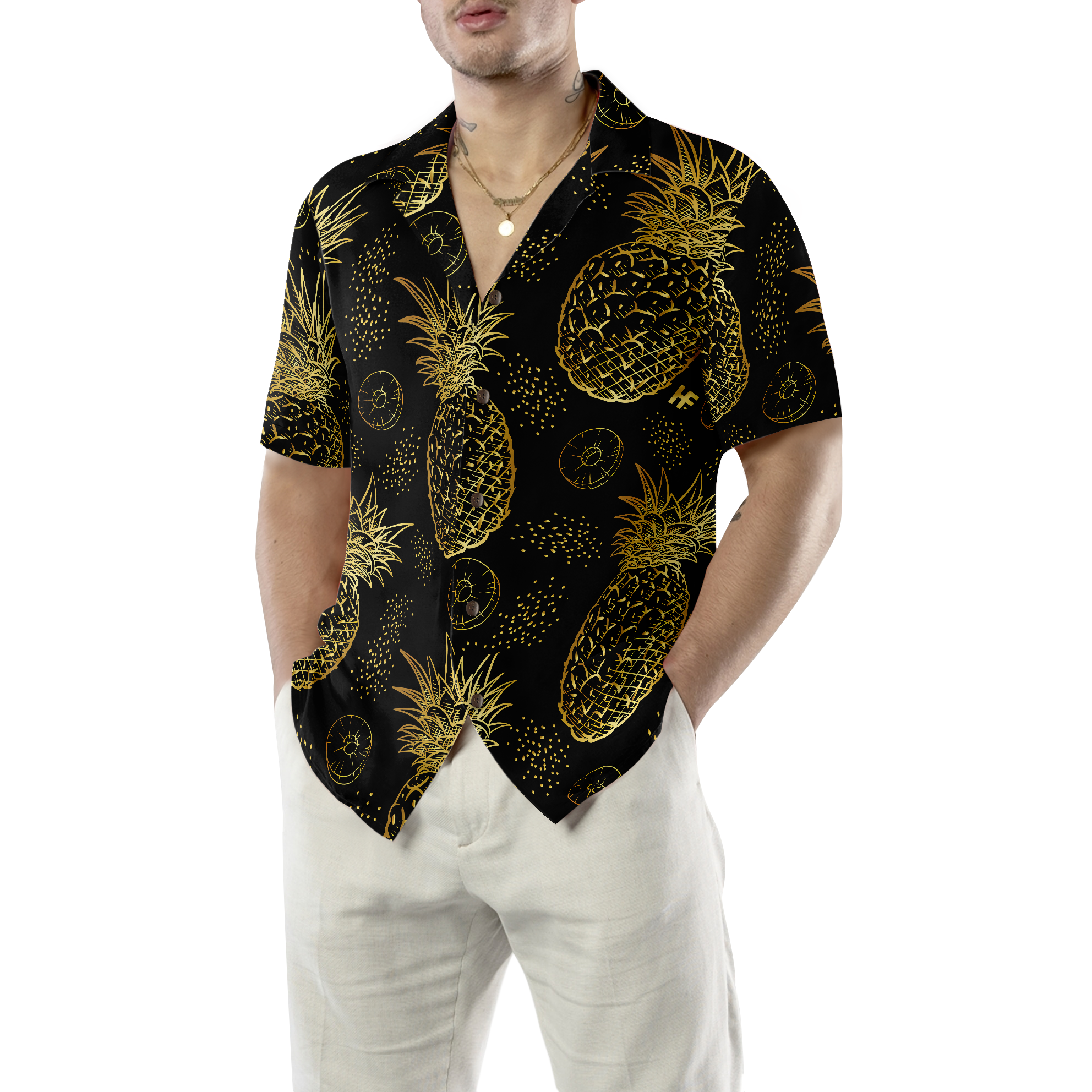 Pineapple Pattern V11 Hawaiian Shirt - Hyperfavor