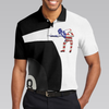 Billiard Shot American Flag Polo Shirt, Best Billiards Shirt For Patriotic Billiards Players, Eight Ball Shirt - Hyperfavor