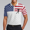 Premium American Golfer Female Ver. Short Sleeve Polo Shirt, Polo Shirts For Men And Women - Hyperfavor
