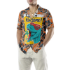 Totally Awesome T-Rex Dinosaur Hawaiian Shirt - Hyperfavor