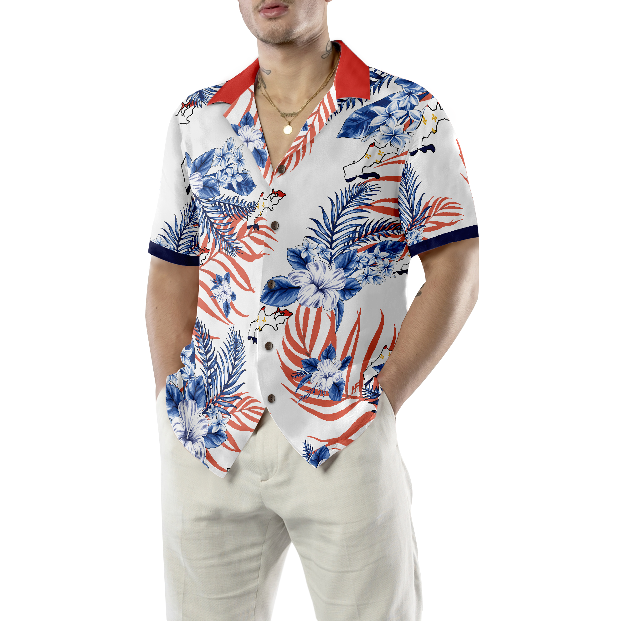 New Orleans Proud Hawaiian Shirt - Hyperfavor