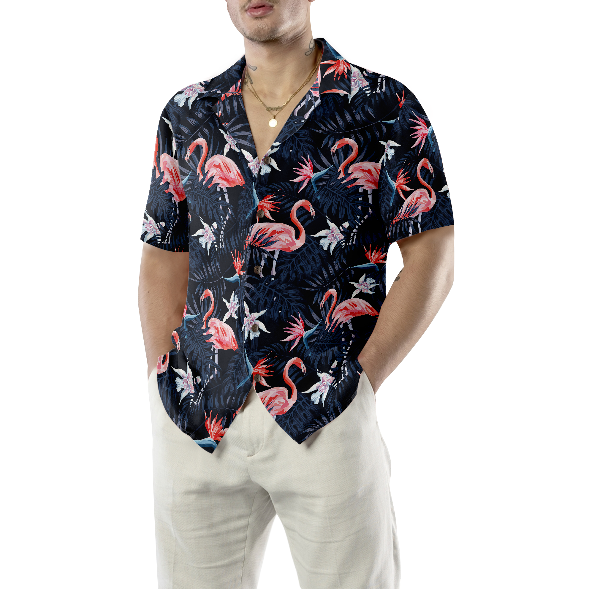 Flamingo 10 Hawaiian Shirt - Hyperfavor