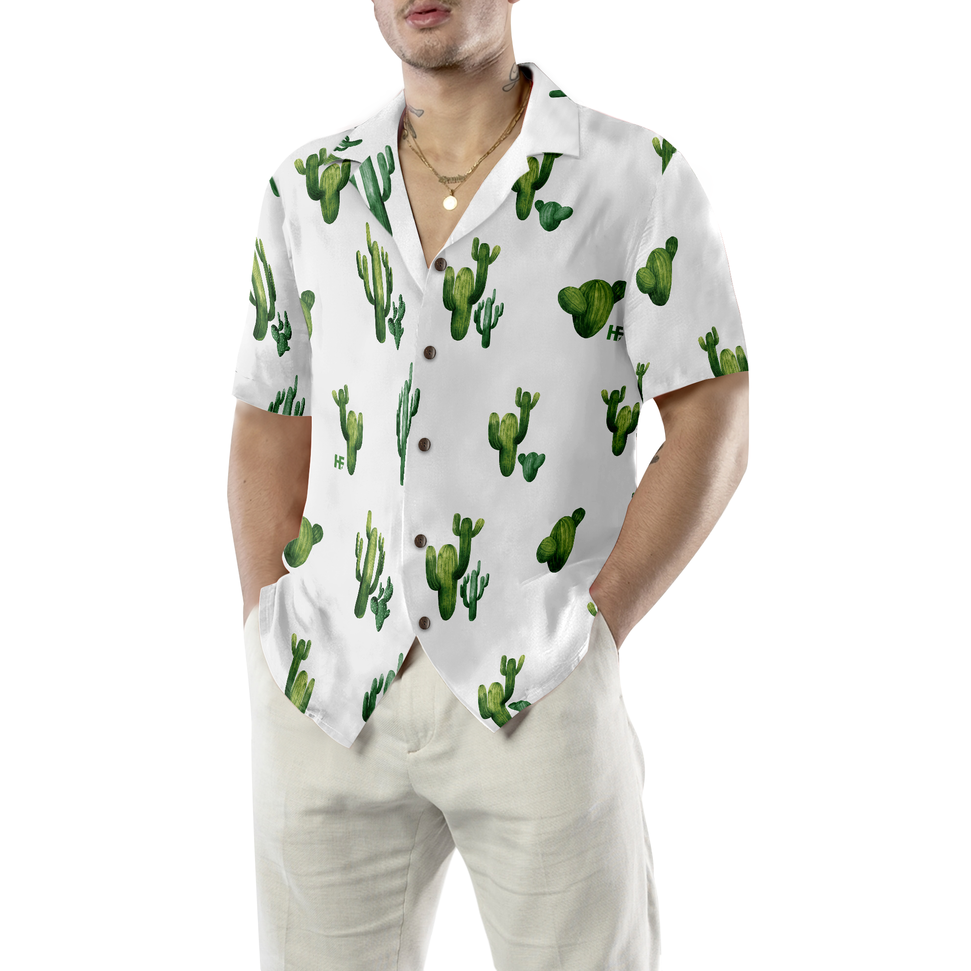 Cactus Hawaiian Shirt - Hyperfavor