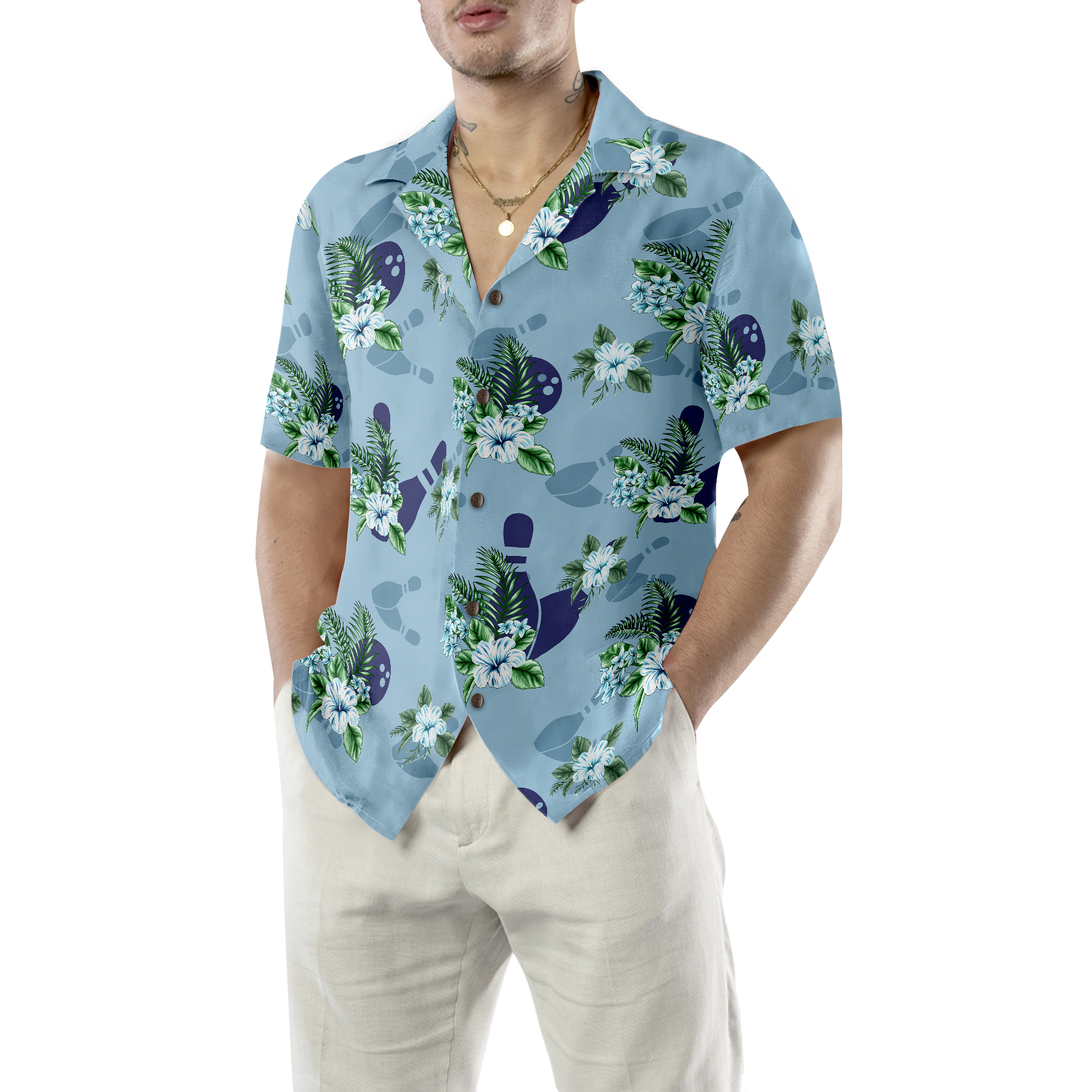 Tropical Bowling 5 Hawaiian Shirt - Hyperfavor