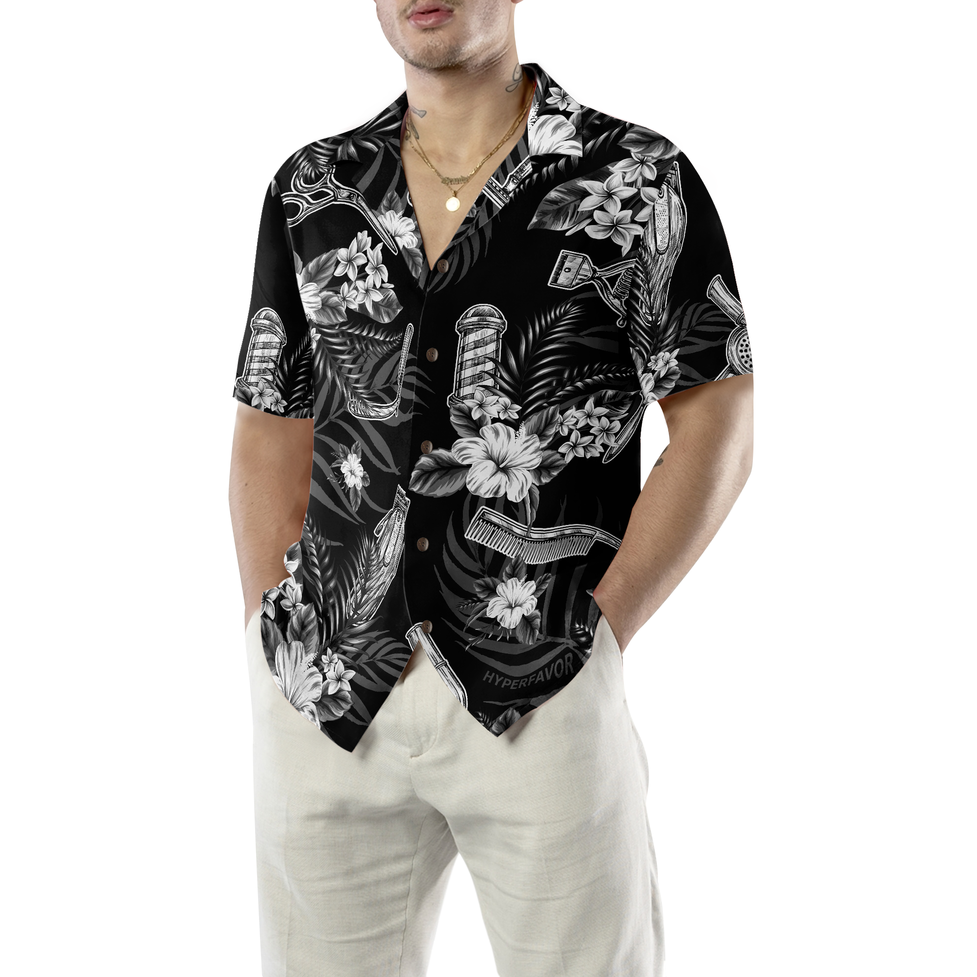 Hair Stylist Hawaiian Shirt - Hyperfavor