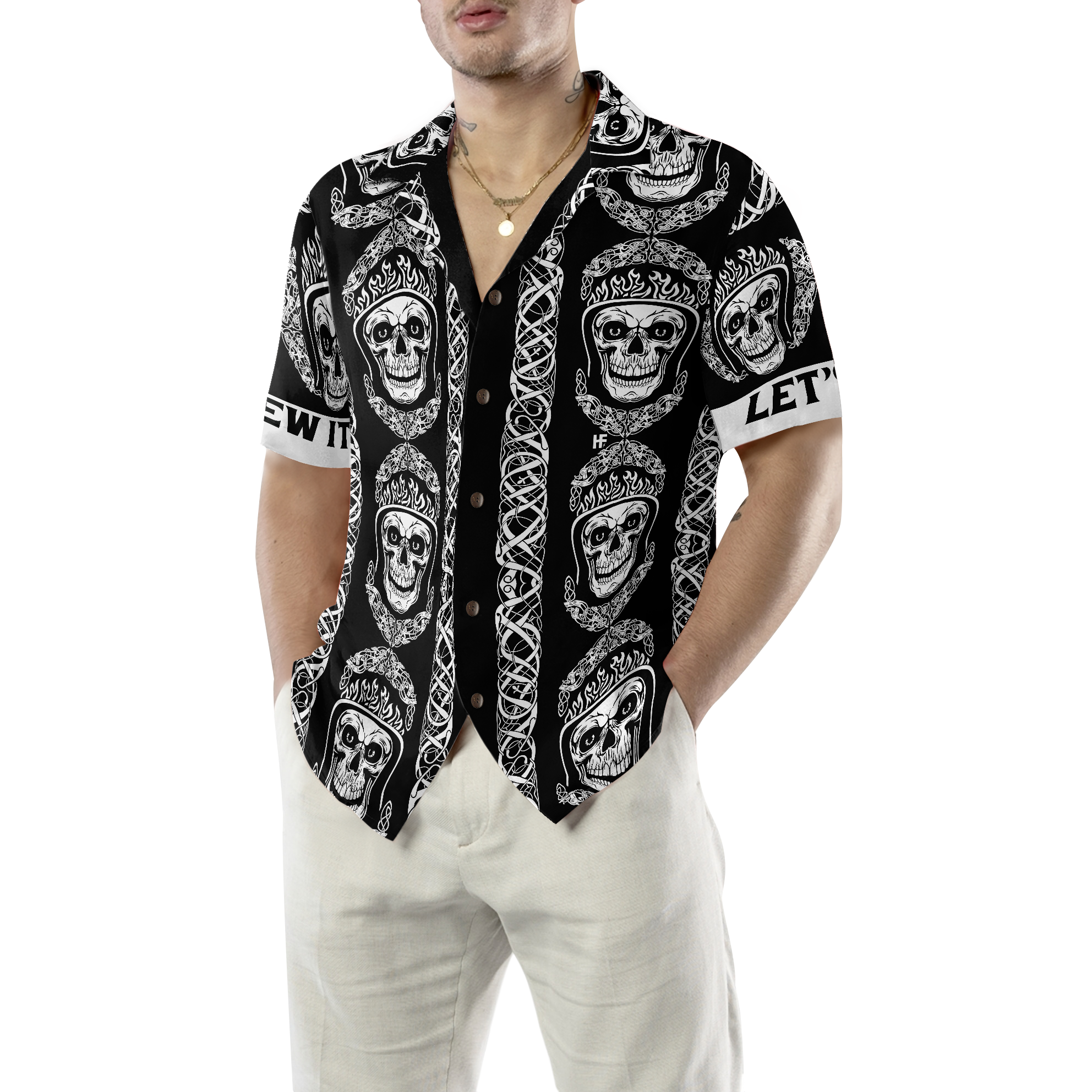 Screw It Let's Ride Hawaiian Shirt - Hyperfavor