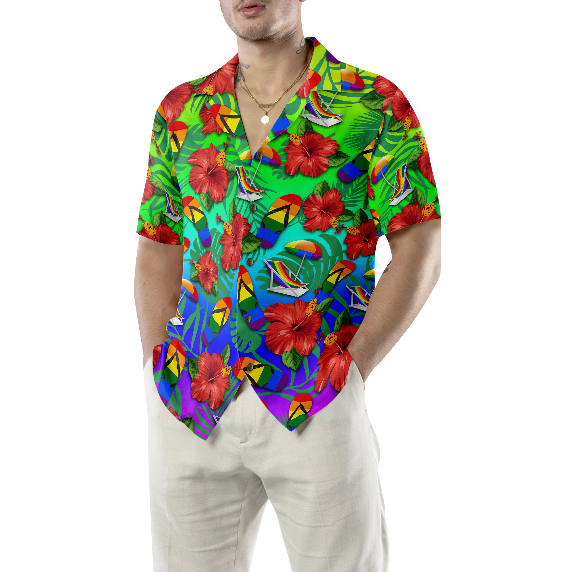 LGBT Hawaiian Shirt - Hyperfavor