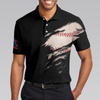 America Baseball Polo Shirt, American Flag Baseball Shirt For Men - Hyperfavor