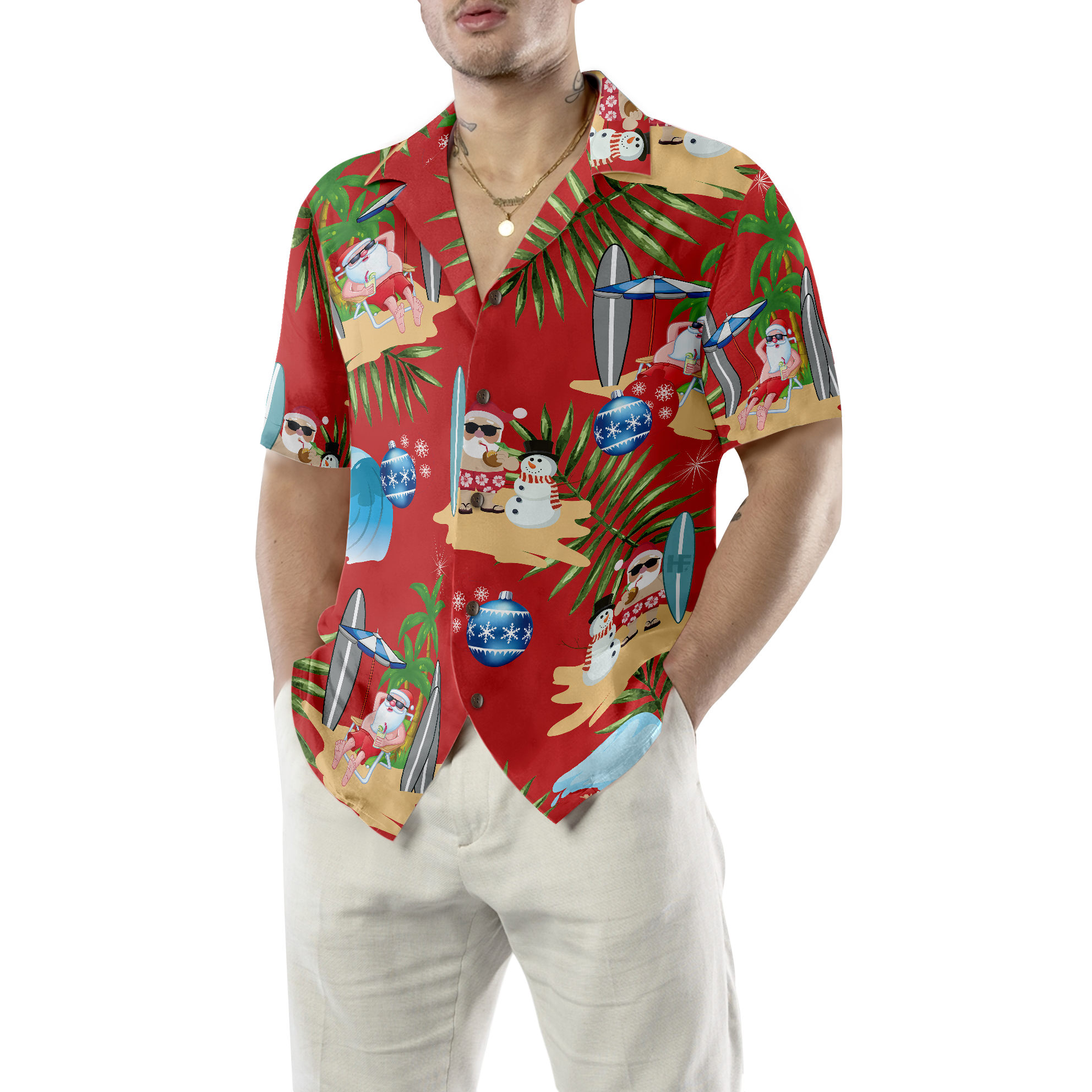 Merry Christmas Santa Claus 11 Hawaiian Shirt - Hyperfavor