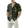 Camo Dinosaur Pattern Hawaiian Shirt - Hyperfavor