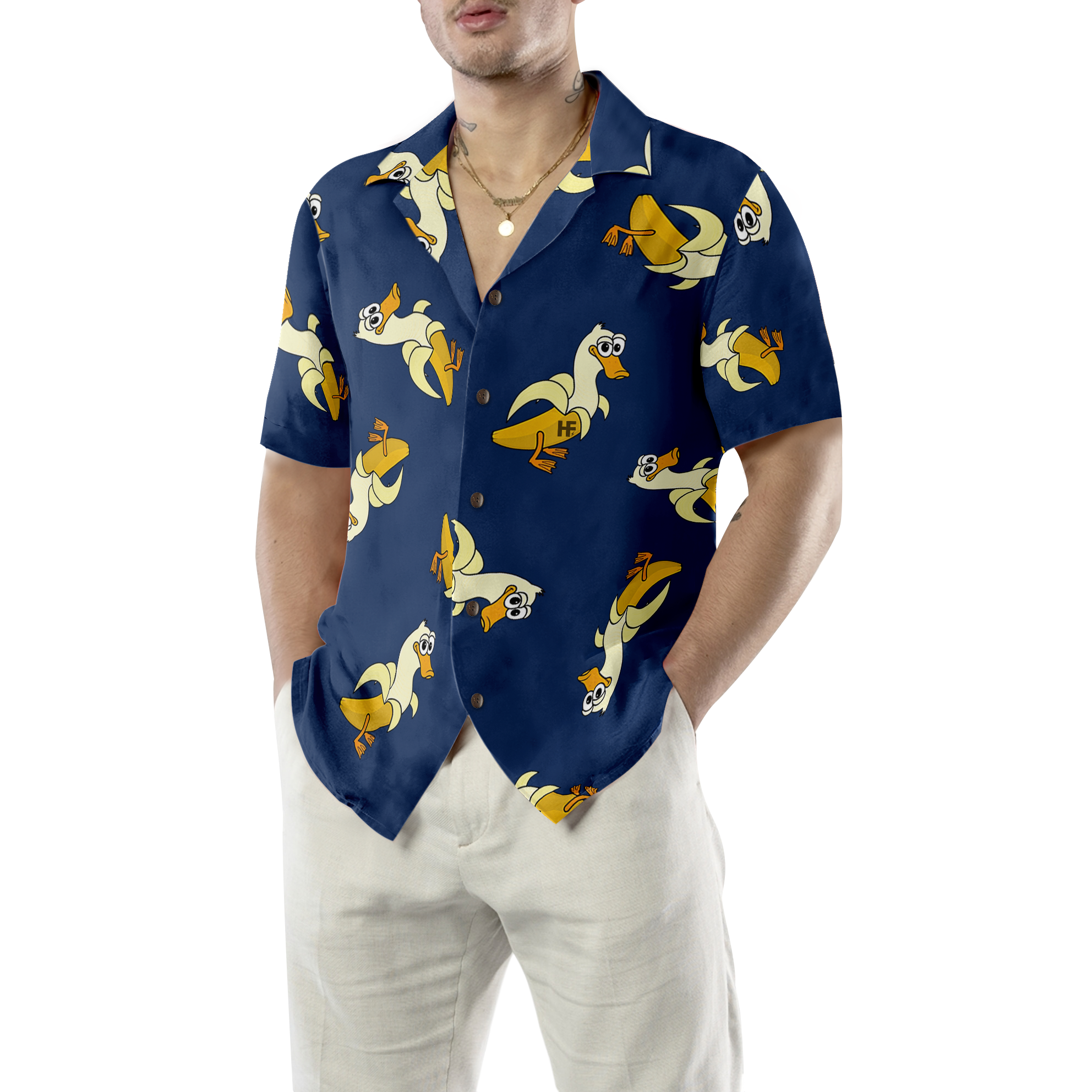 It's Just A Banana Duck Hawaiian Shirt - Hyperfavor