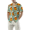 Beer & Pretzel Shirt For Men Hawaiian Shirt - Hyperfavor