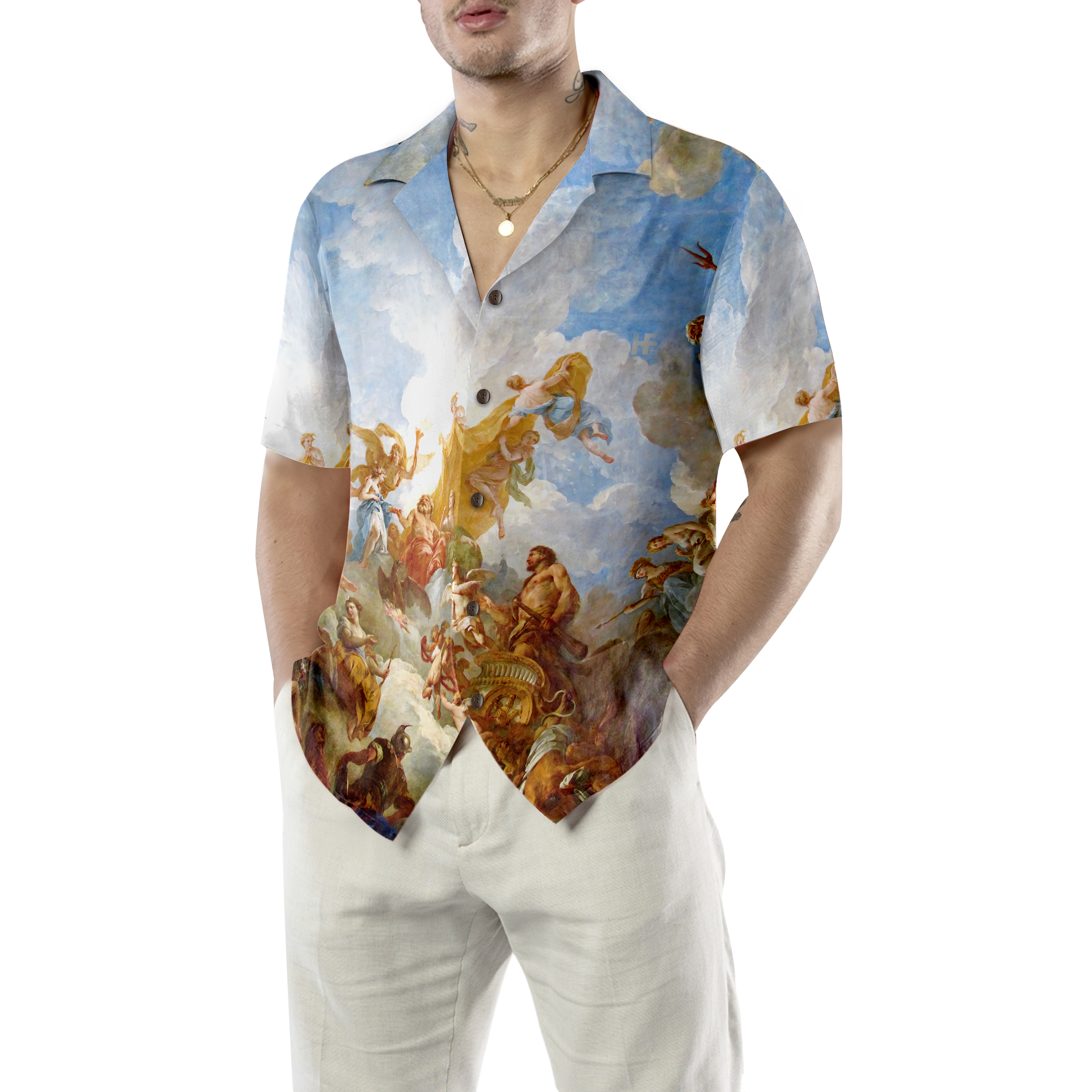 Greek Gods On Mount Olympus Hawaiian Shirt - Hyperfavor