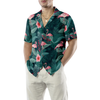 Flamingo Tropical Leaves Palm Hawaiian Shirt - Hyperfavor