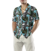 Skull Gift Pine Apple Cone Tropical Hawaiian Shirt - Hyperfavor