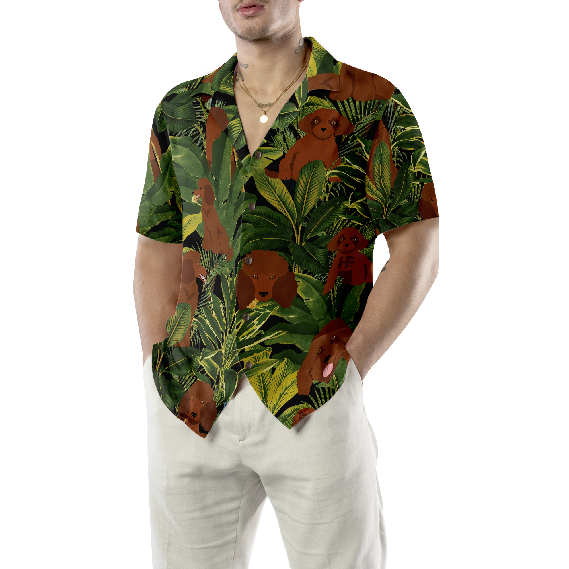 Poodle Tropical Summer Time Poodle Hawaiian Shirt, Best Dog Shirt For Men And Women - Hyperfavor