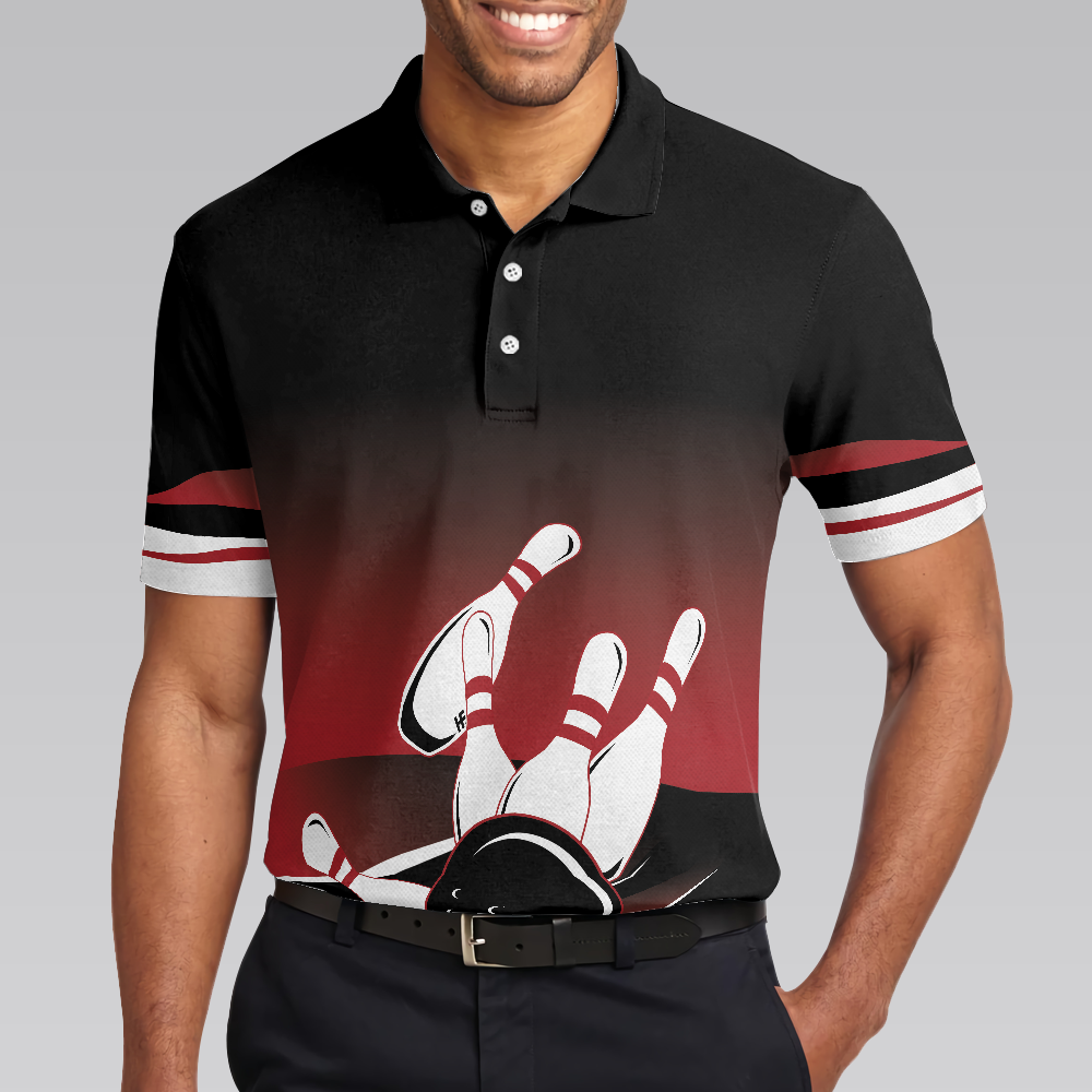 Some Grandpas Play Bingo Real Grandpas Bowl Bowling Polo Shirt, Gift Idea For Bowling Fan Dad, Bowling Shirt For Men - Hyperfavor