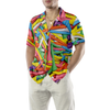 Colorful Golf Tee Hawaiian Shirt - Hyperfavor