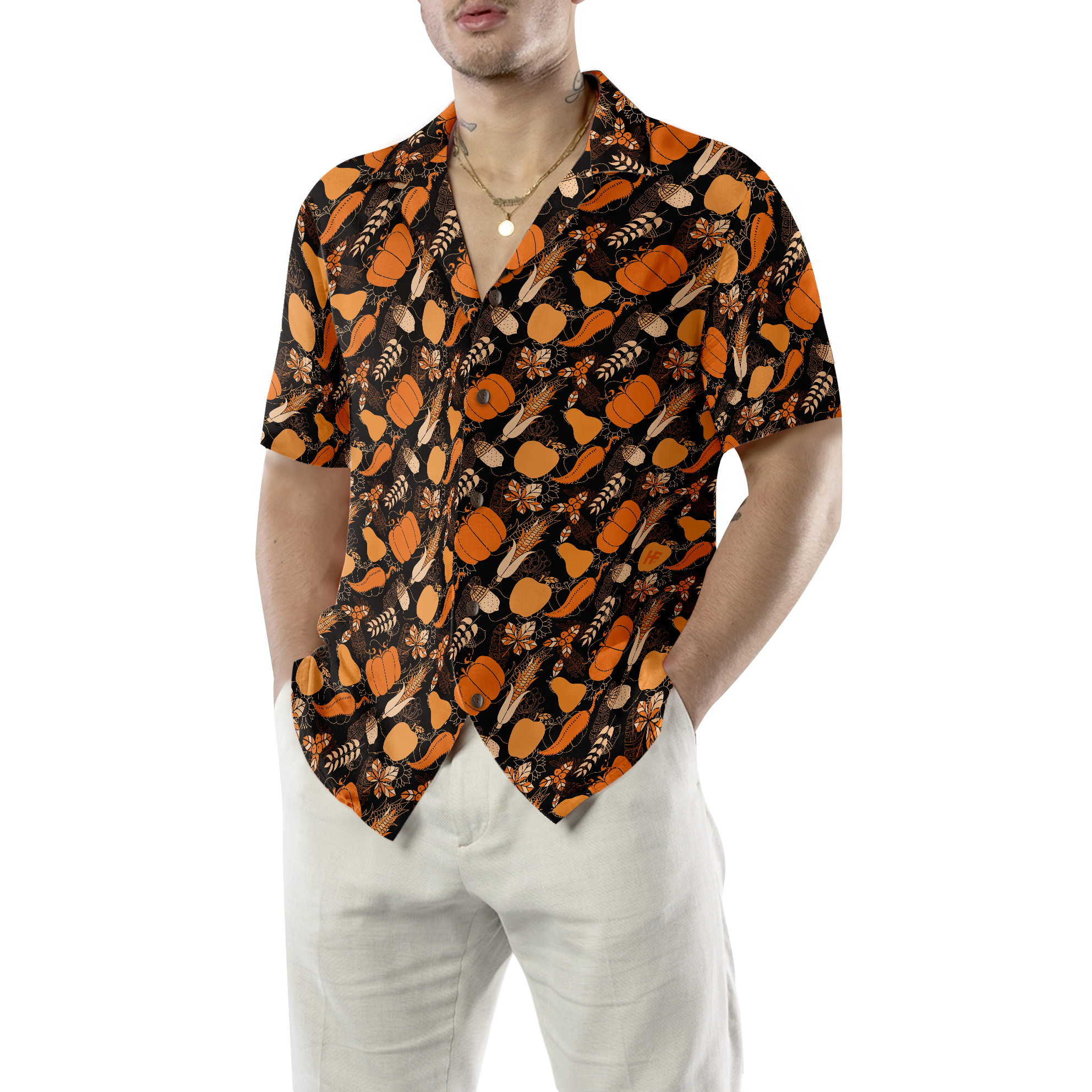 Happy Thanksgiving Day Hawaiian Shirt - Hyperfavor