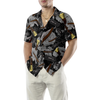 Rose Barber Tools Pattern Hawaiian Shirt - Hyperfavor